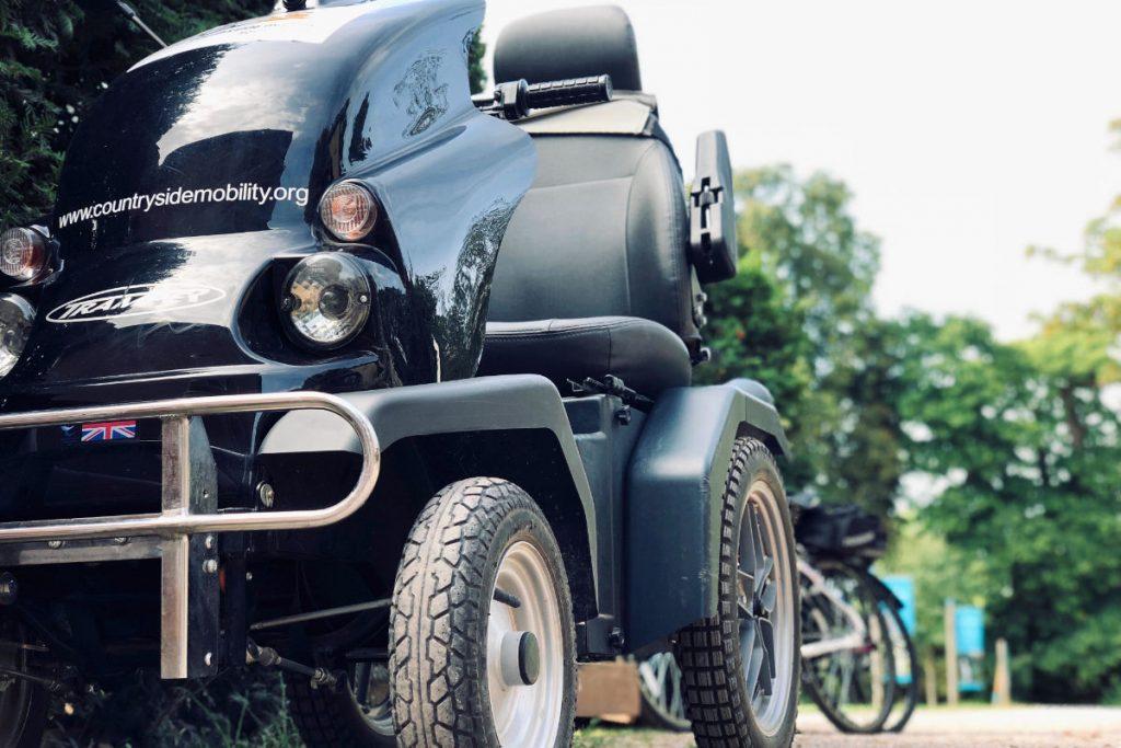 Accessibility at Hestercombe - the all terrain tramper vehicle