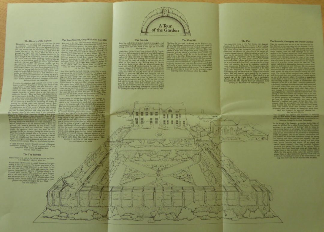 18 Guidebook Hestercombe House Garden 1980 Somerset Fire Brigade