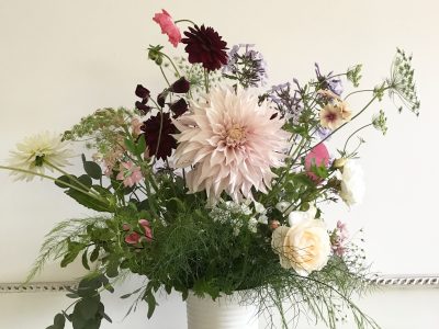 Summer Flower Arranging workshop Hestercombe Gardens Jan Boddington