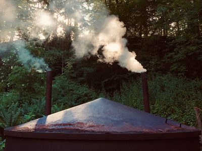 A Traditional Charcoal Burn at Hestercombe