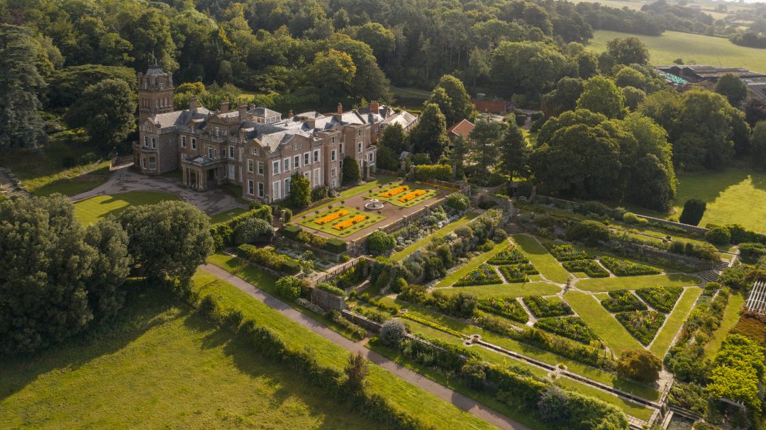 Hestercombe Gardens aerial Pawel Borowski DJI 0089