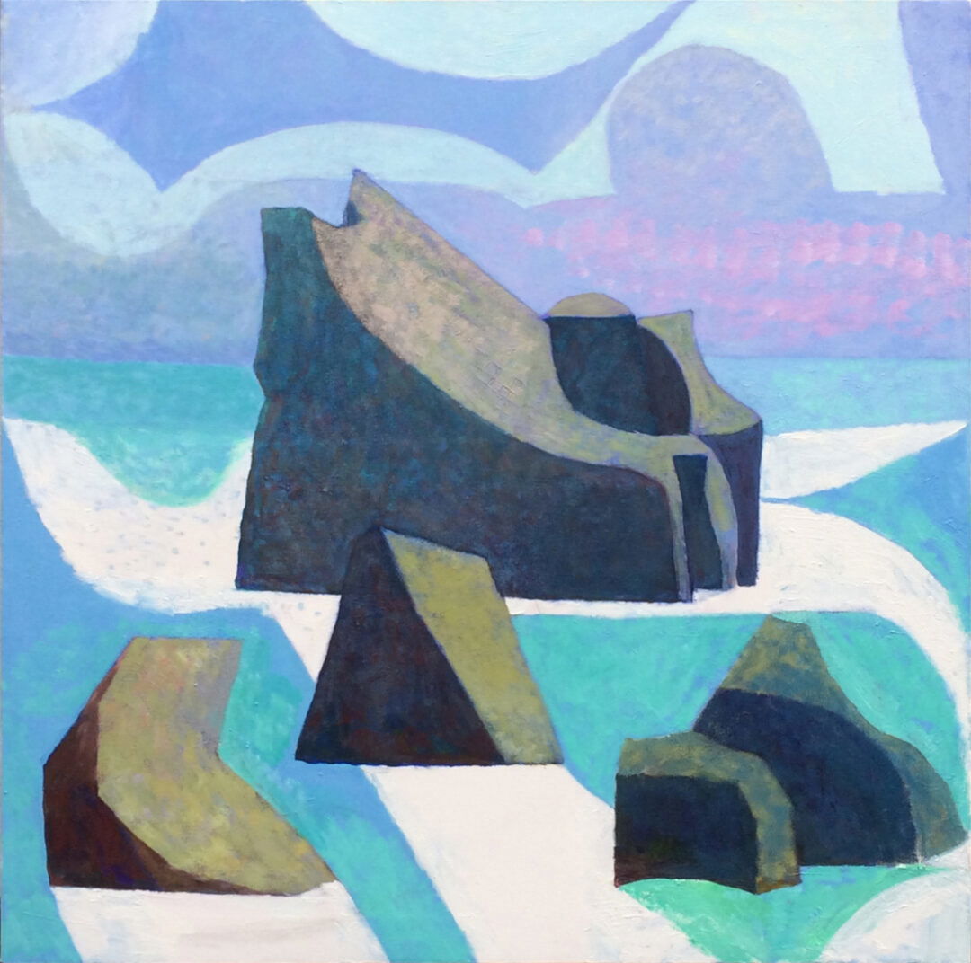 Peter Stiles Estate 202021 oil on canvas101 x 101cms