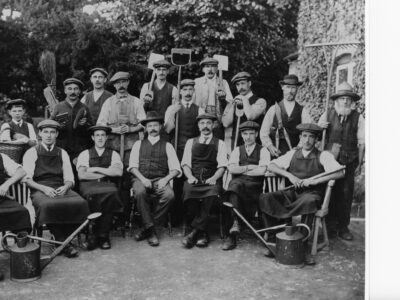 HGT 3 10 Hestercombe Gardens Grounds Staff April 1914