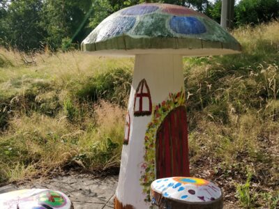 Toadstool auction Anne Chadwick Hestercombe