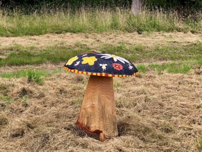 Toadstool auction Liz Gregory Hestercombe